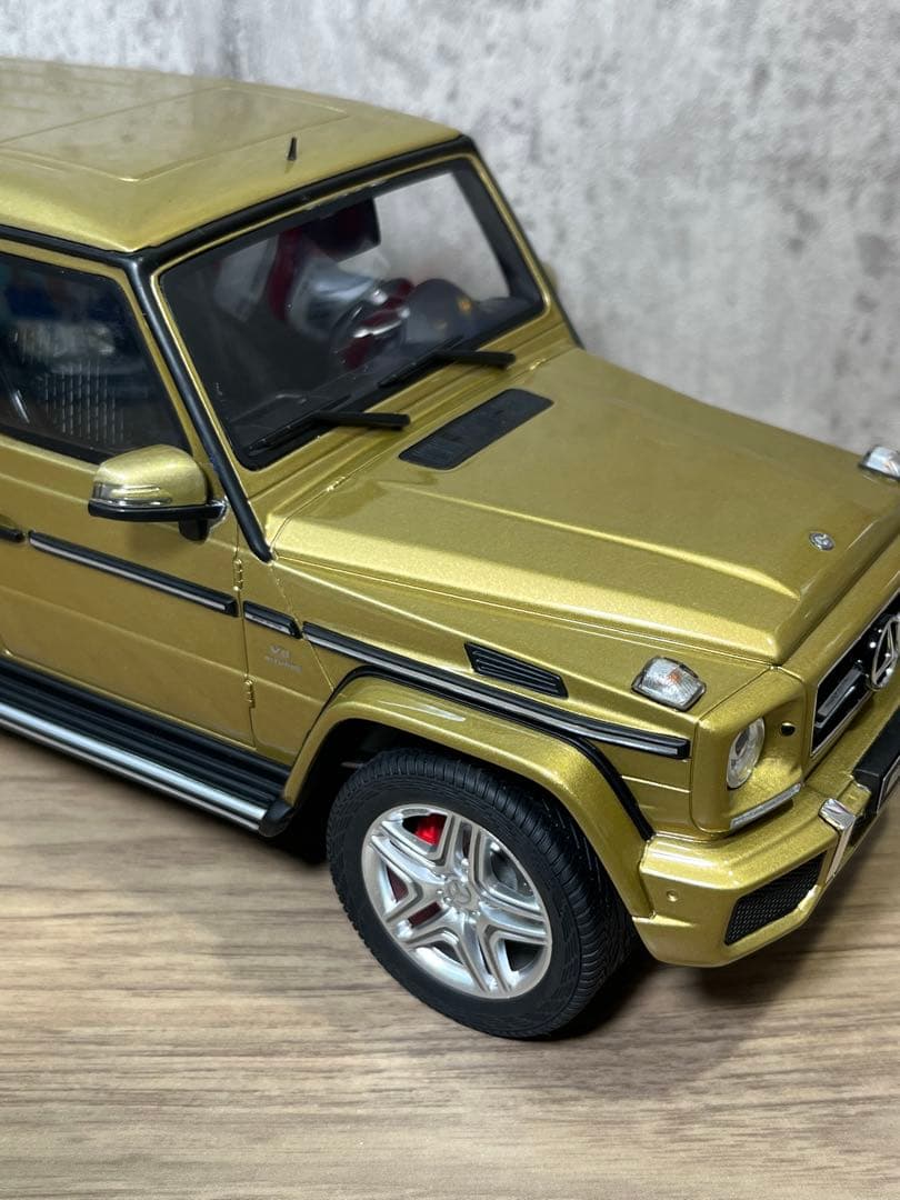 GTスピリット 1/18 メルセデス ベンツ AMG G 63 パール ゴールド