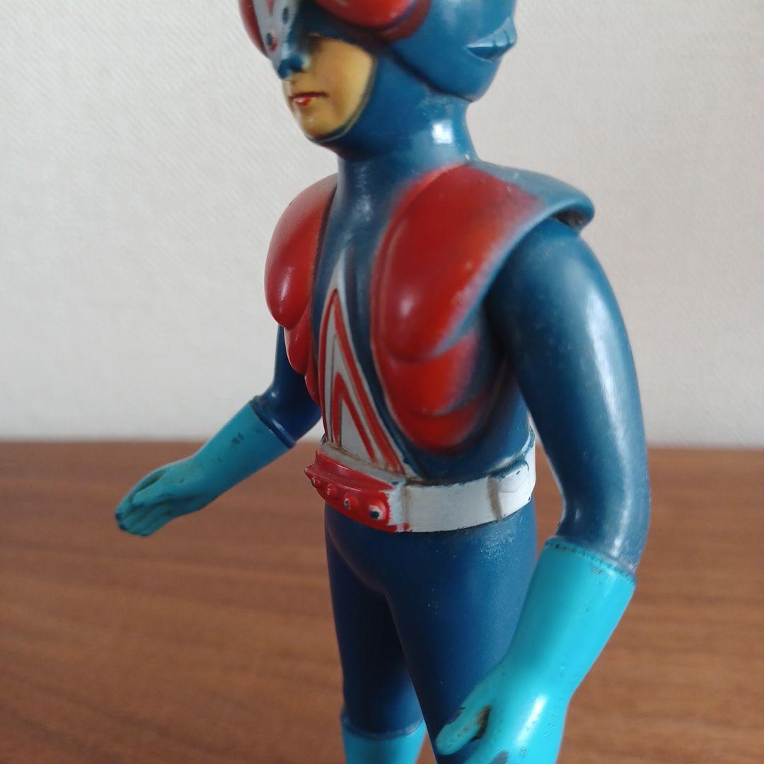 当時物　ポピー製「ライダーマン」石森プロ　超希少ソフビフィギュア