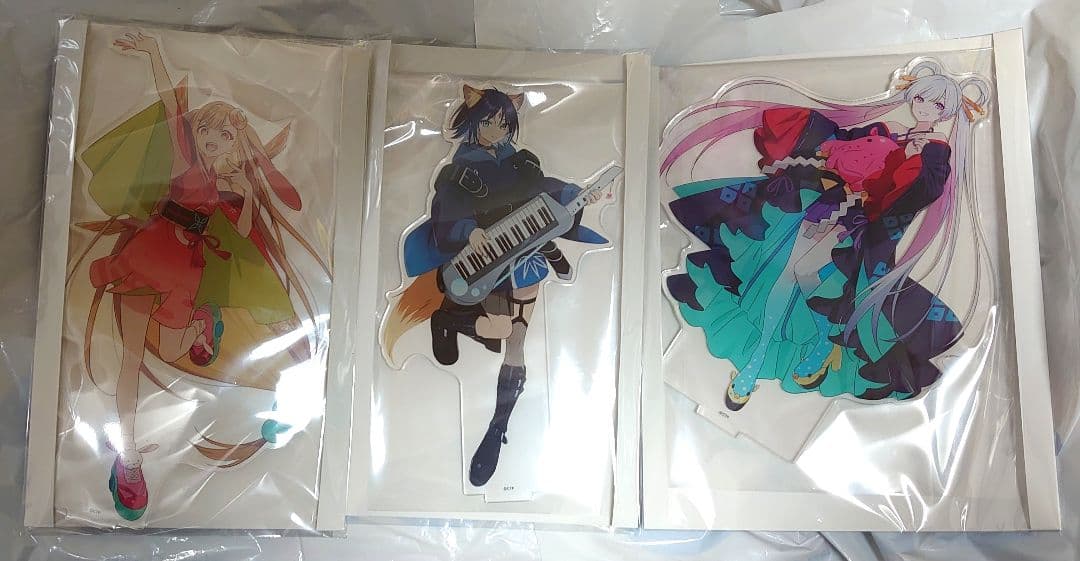 超かぐや姫！ 渋谷TSUTAYA 特大アクリルスタンド 3種セット