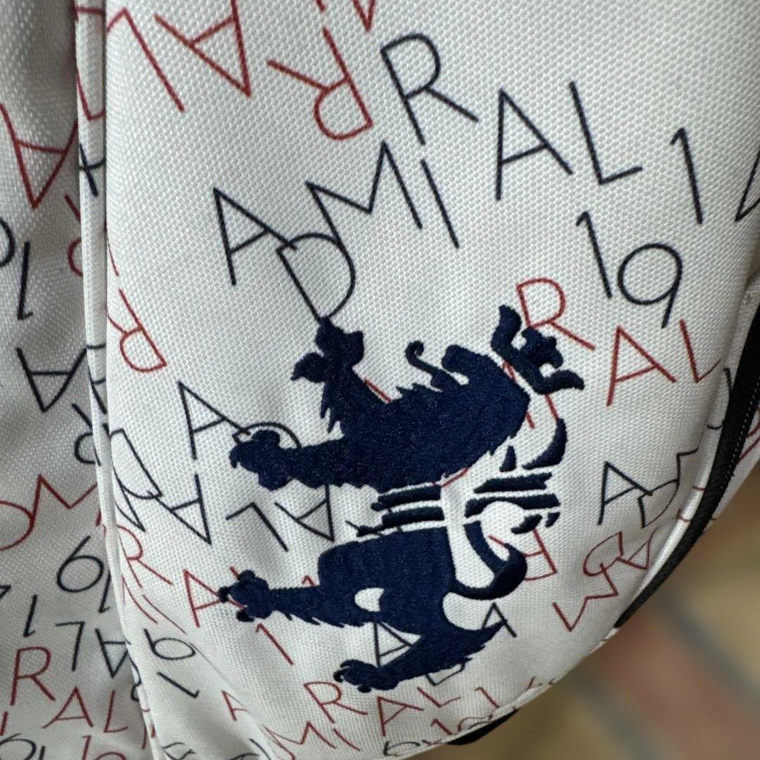 Admiral ADMG1BC8 キャディバッグ ホワイト ゴルフバック