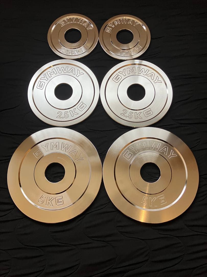 GYMWAY ジムウェイ フラクショナルプレート17.5kgセット