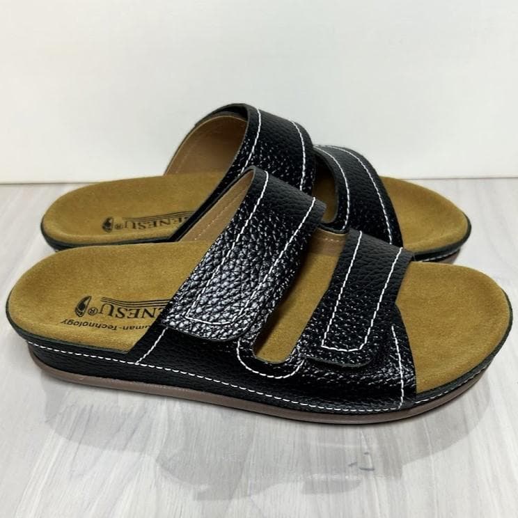 専用出品　新品 24㎝ 009B ベネッシュ BENESU 外履きサンダル 黒