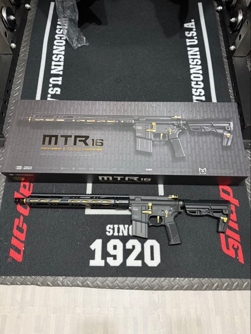 MTR16 ガスガン 黒・金　ゴールドエディション　Gエディション極美品