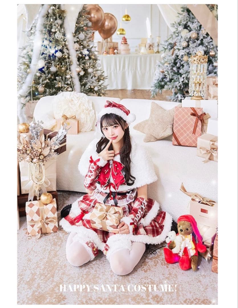 【最終値下げ】iLiFE!×Malymoonメロウチェックアイドルサンタ まむ