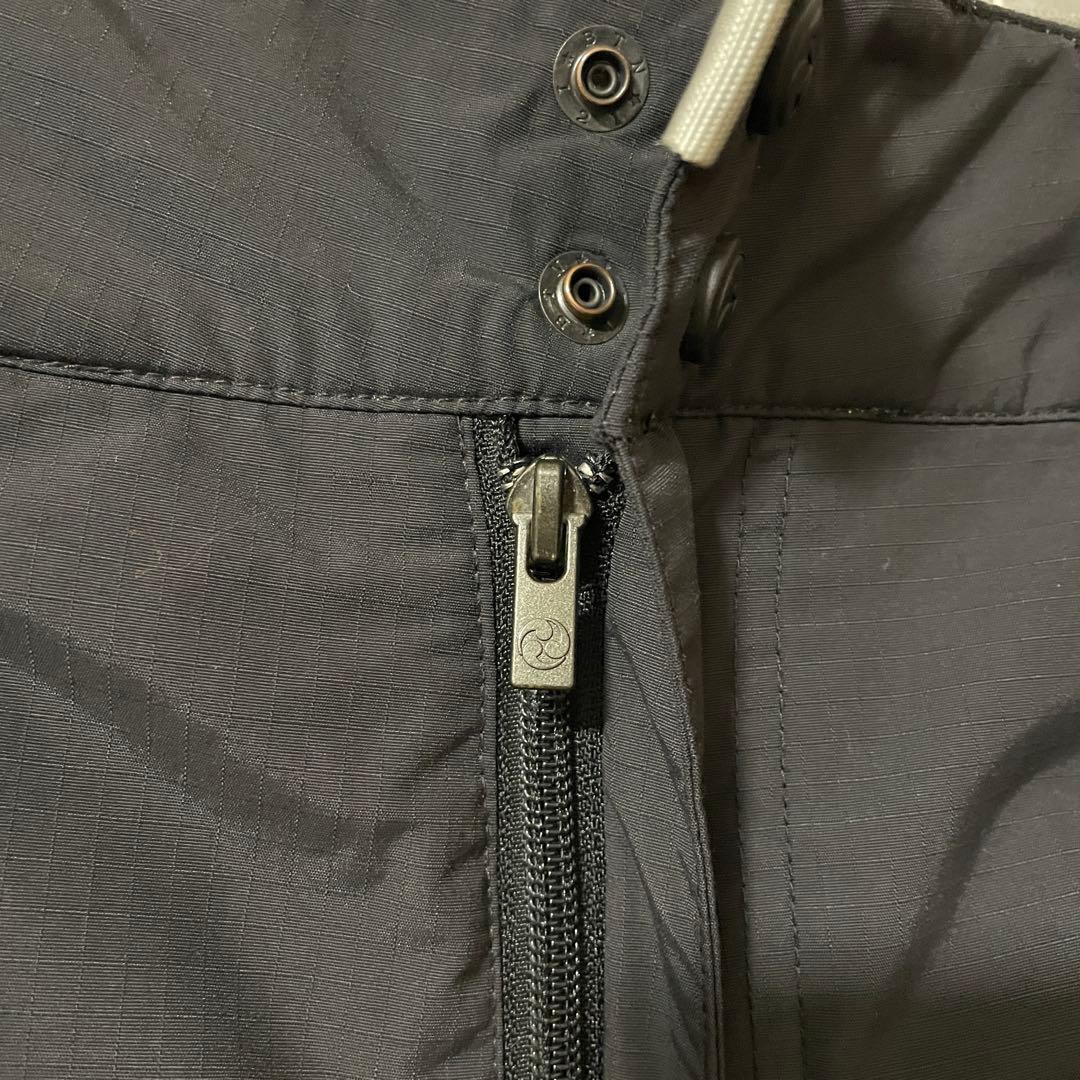 burtonバートンスキーパンツスノーボードウェアズボン下黒ブラック刺繍ロゴ希少