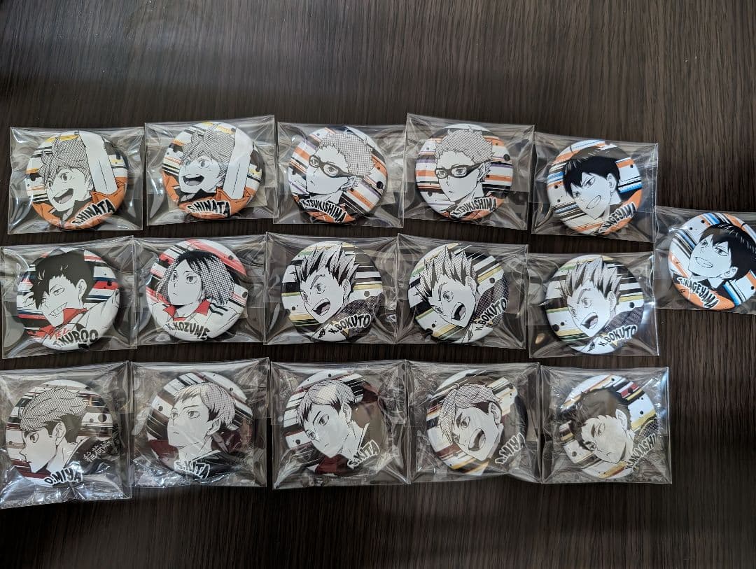 ハイキュー!!　缶バッジ　セット