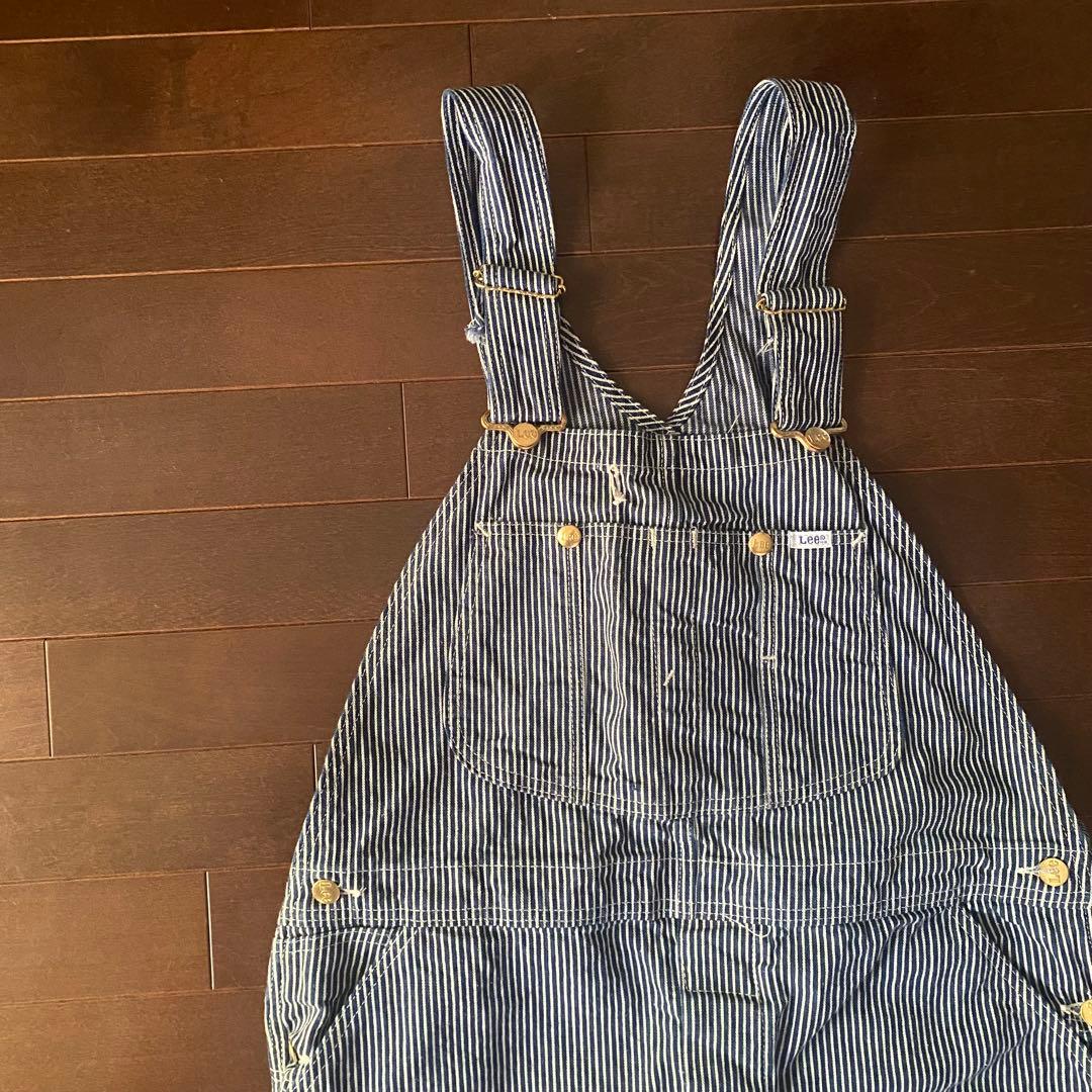 70年代 Lee オーバーオール ヒッコリーストライプ MADE IN USA