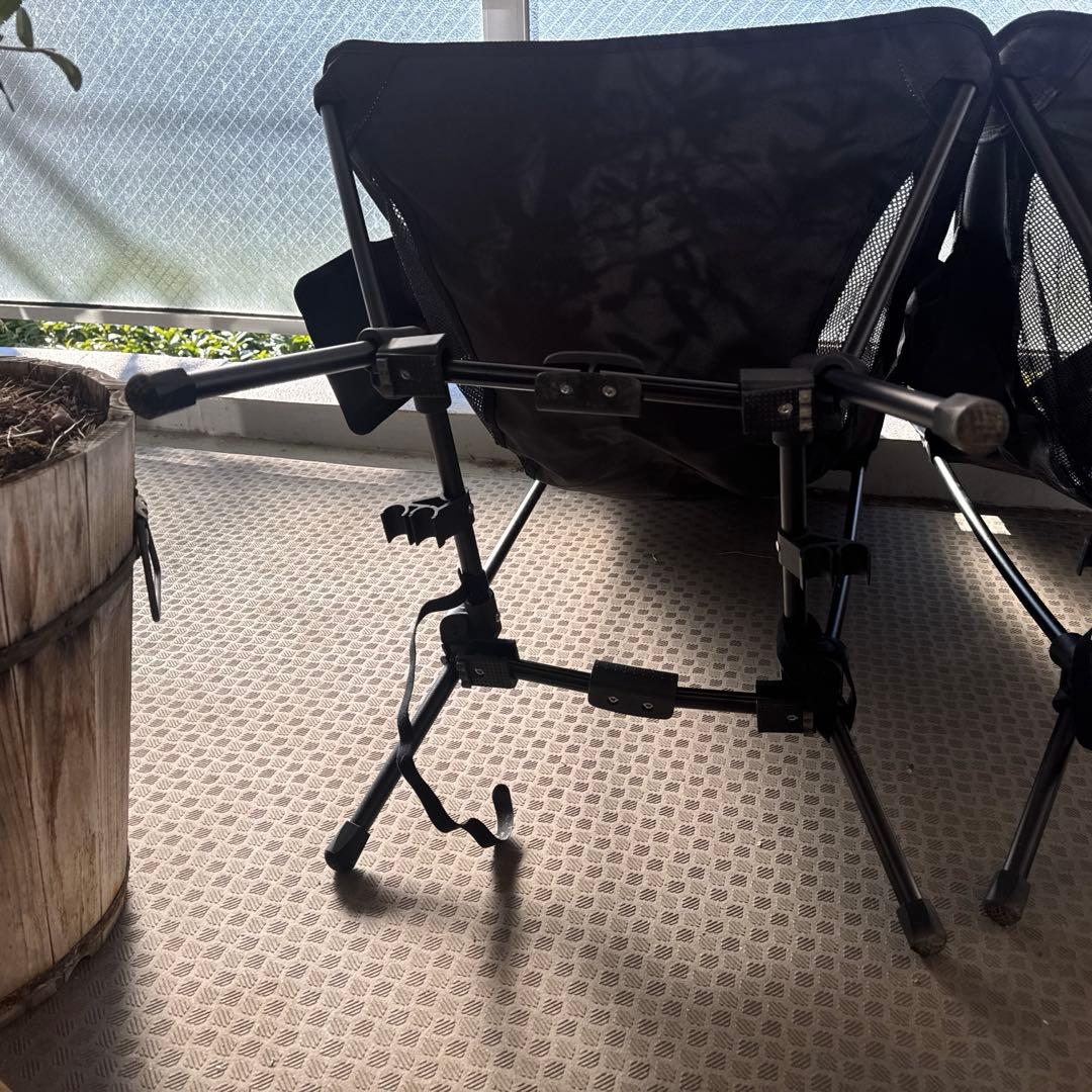 木*木様 ワンティグリス ハイバックチェア 2WAY ブラック　2脚組