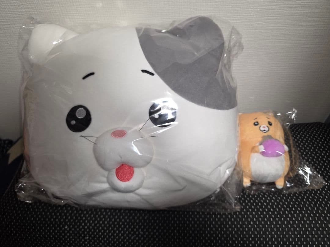 モフ缶 ポンちゃんクッションとキィちゃんぬいぐるみセット【未開封】