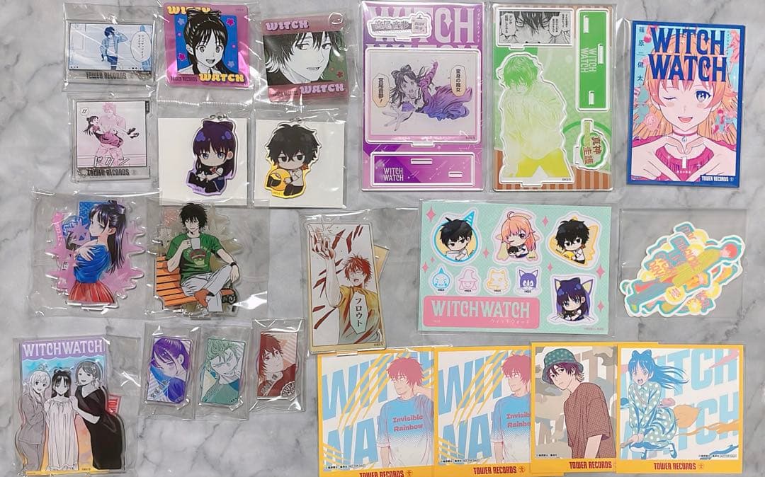 ウィッチウォッチ 真神圭護 宮尾音夢 グッズセット