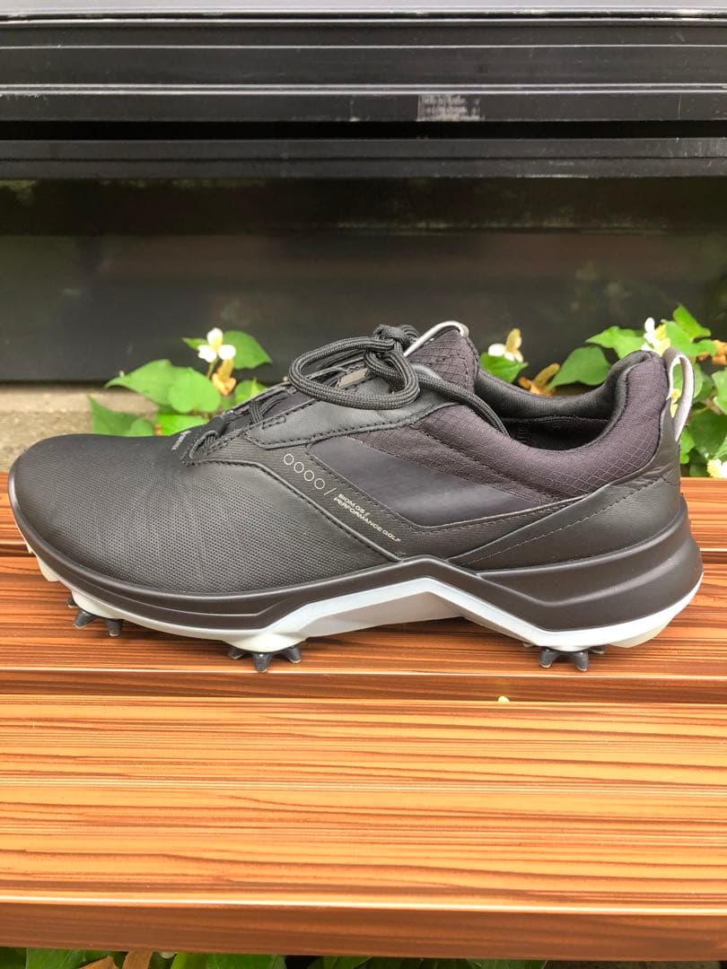 351番超美品ECCO BIOM G5 黒 38 24.0cmソフトスパイク
