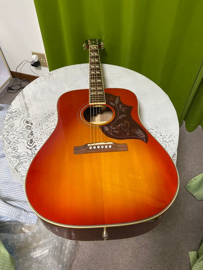 む*む様 美品エピフォンby Gibson ハミングバードStudio エレアコ