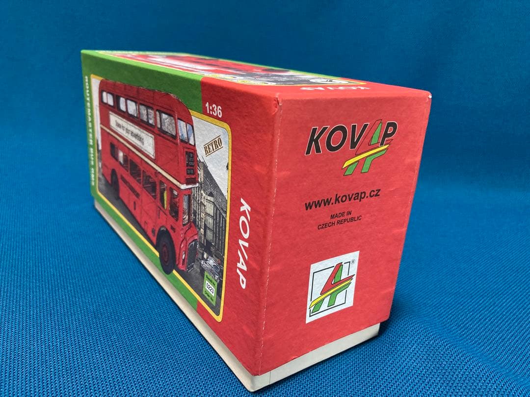 ブリキのおもちゃ　KOVAP レトロ　 ルートマスター RM5 ロンドンバス