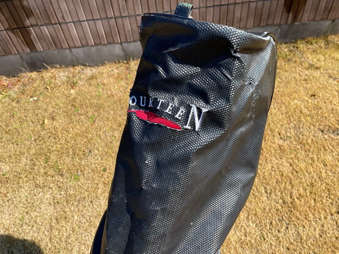 フォーティーン　スタンド　キャディバック　ブラック　アイアンカバー付