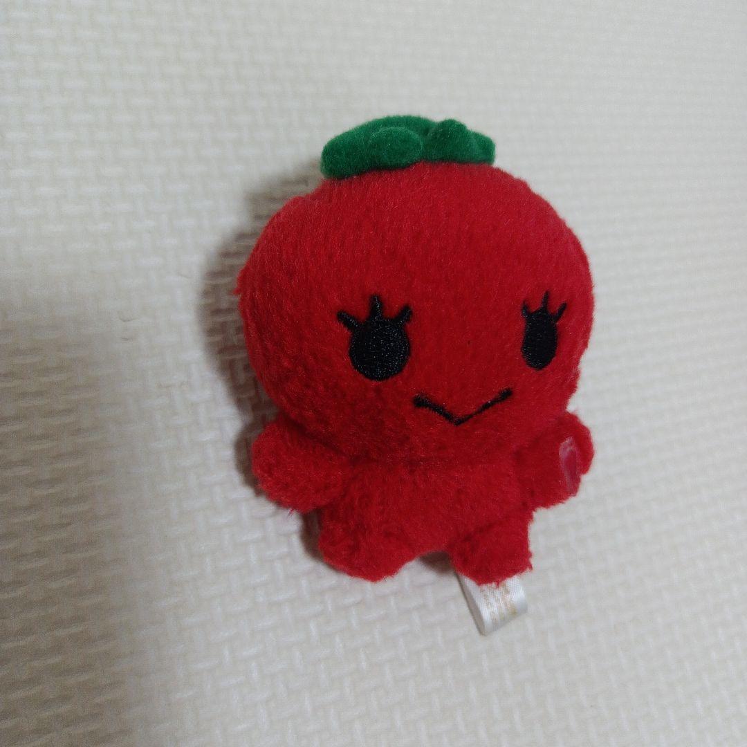 サンエックス　みかんぼうや　平成レトロ　いちご　ぬいぐるみ　キーチェーン　赤色