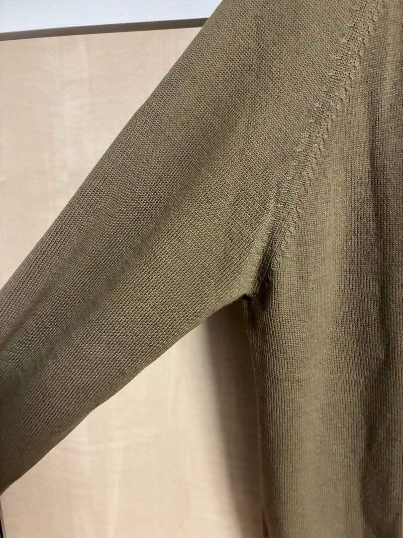 BATONER エイジングウール RAGLAN SLEEVE CREW NECK