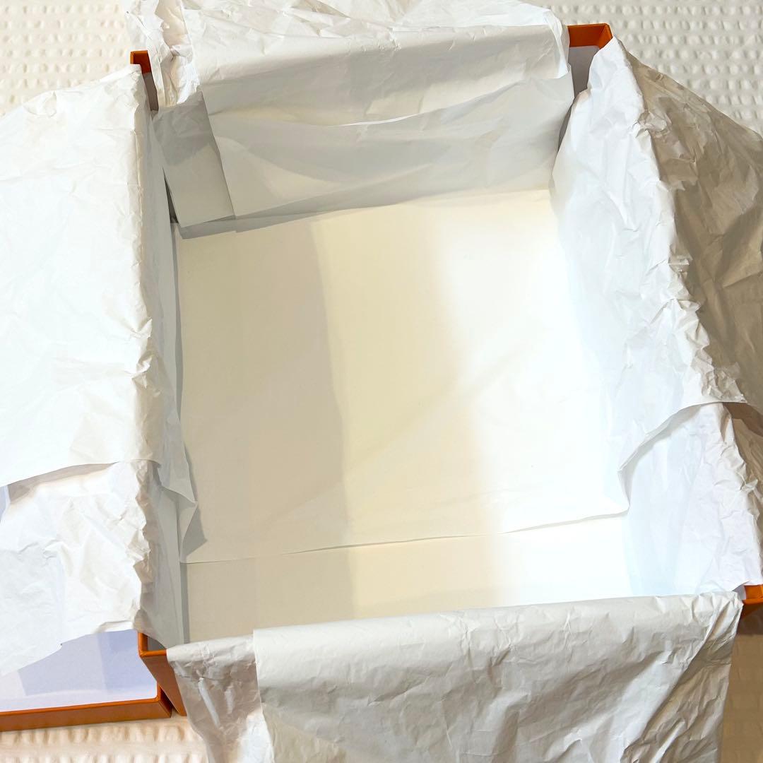 【新品同様】美品　HERMES エルメス　バーキン25 空箱　傷防止ガーゼ袋付き