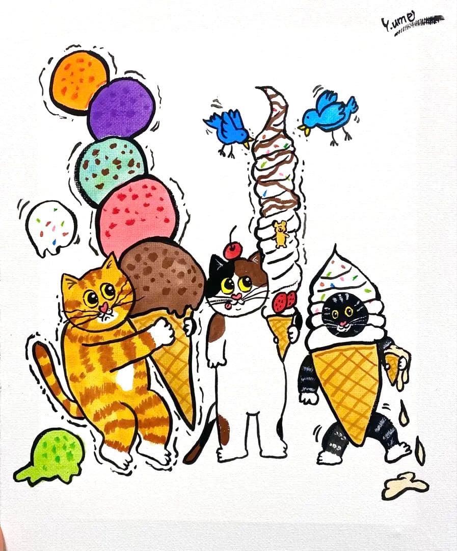 巨大アイスクリーム