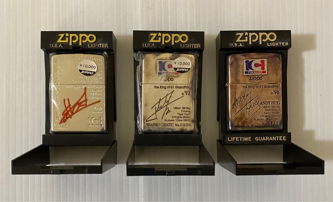 K‐1  ZIPPO ジッポライター アーネスト・ホースト 他セット売り