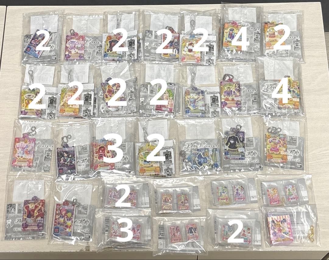 アイカツ ガチャ グッズコレクション だれでもアイドル活動アクリルチャーム
