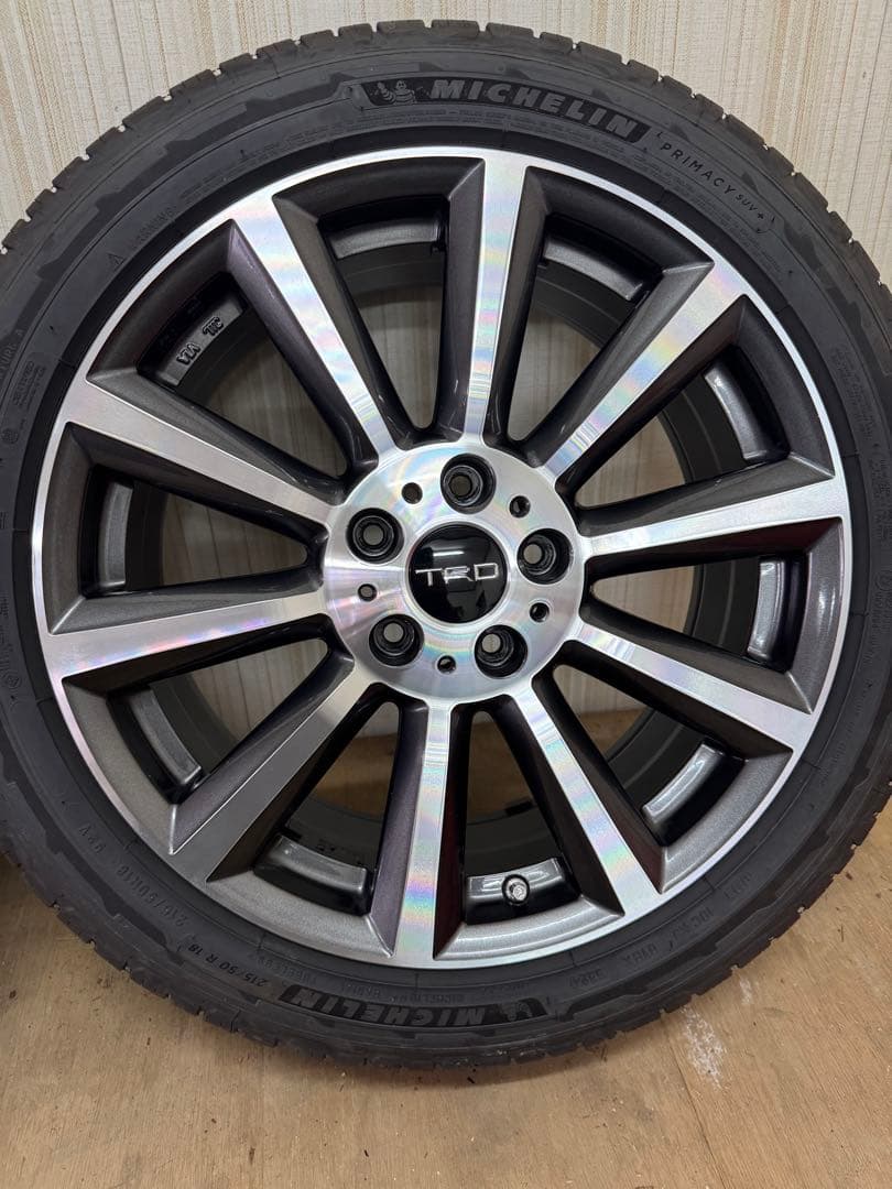 TRD TF6 18インチホイール.ミシュランタイヤ4本セット