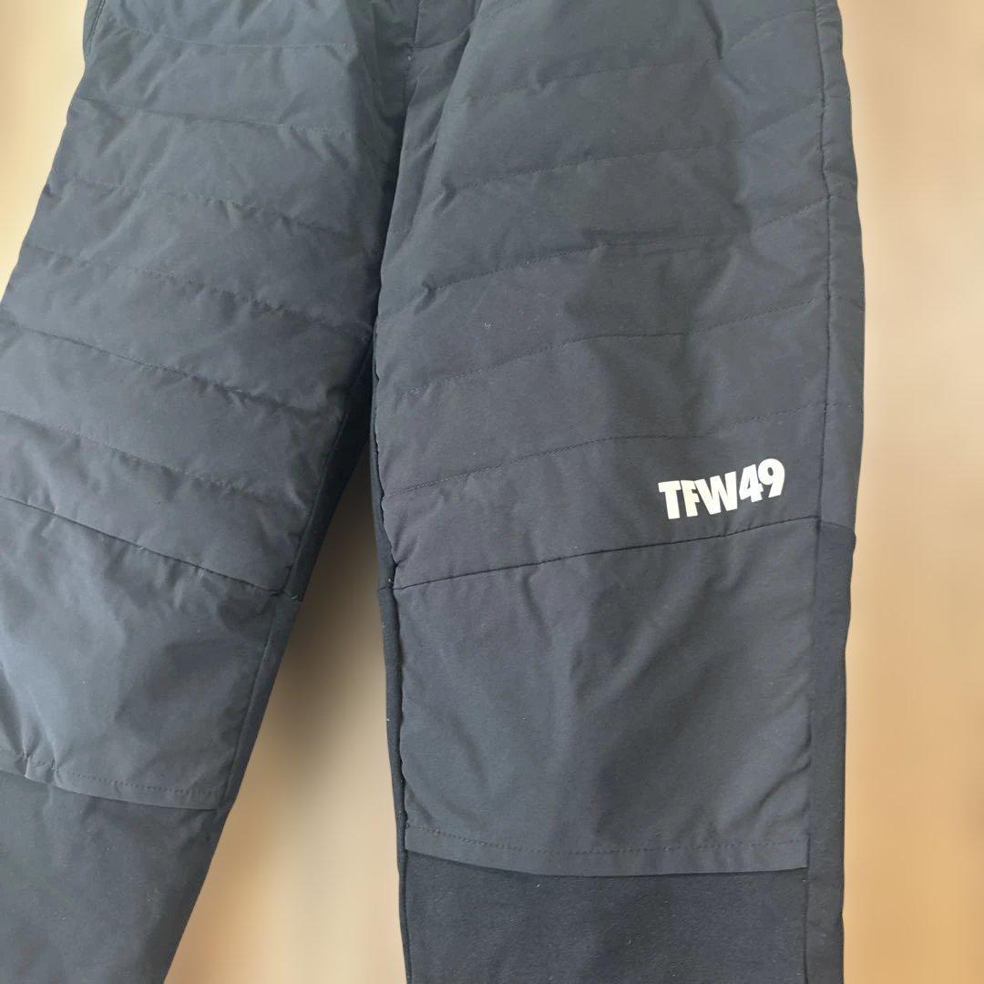 す*け様 TFW49 ダウン入りパンツ　黒　サイズL