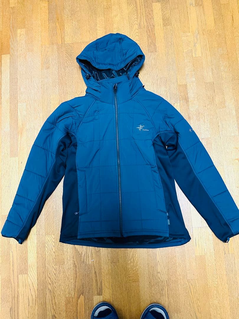 【美品】Foxfire POLARTEC中綿 セットアップ【ブルー／Mサイズ】