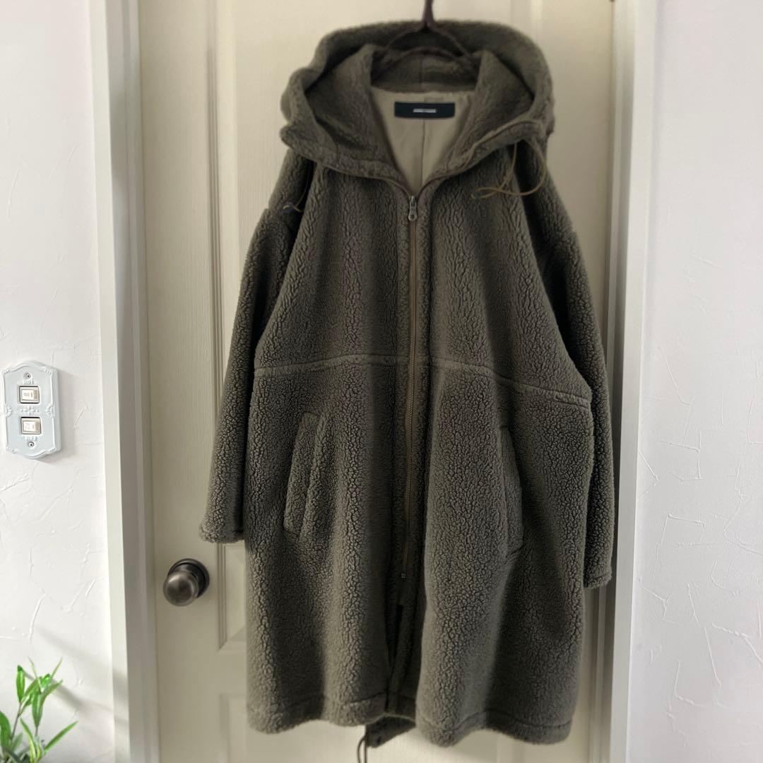 美品✨journalジャーナルスタンダード カーキボアフードビッグモッズコートM