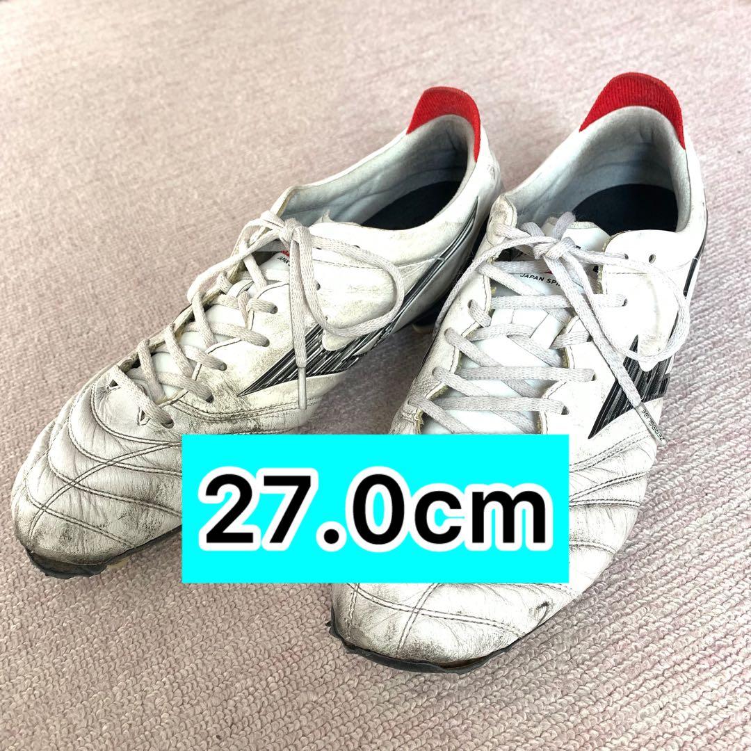 モレリアネオ4 サッカーシューズ・スパイク 27.0cm ホワイト/レッド