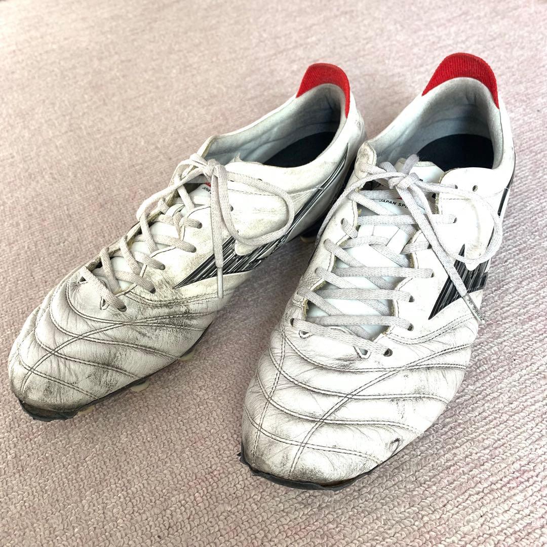 モレリアネオ4 サッカーシューズ・スパイク 27.0cm ホワイト/レッド