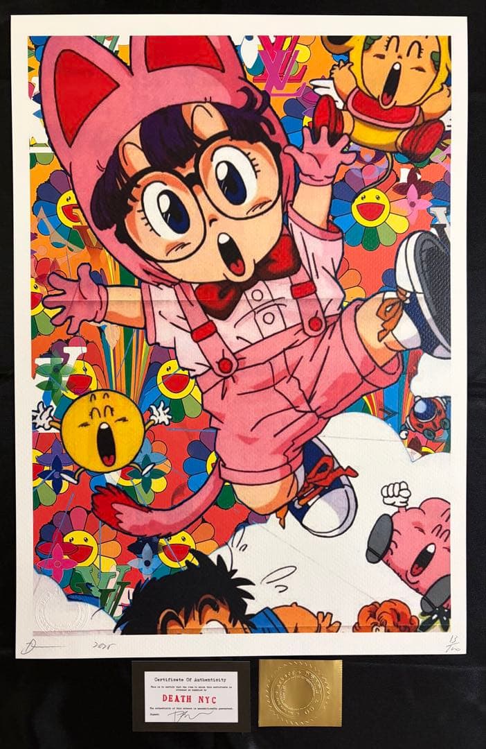 世界限定100枚 DEATH NYC アート ポスター ar03