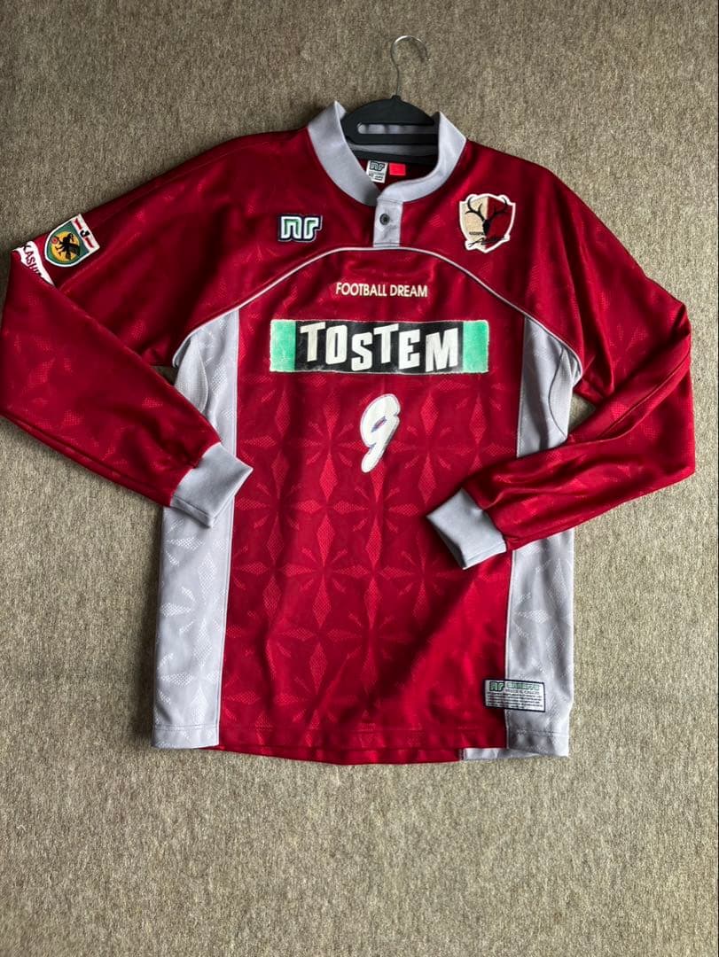 鹿島アントラーズ　99年鈴木隆之選手ユニホーム