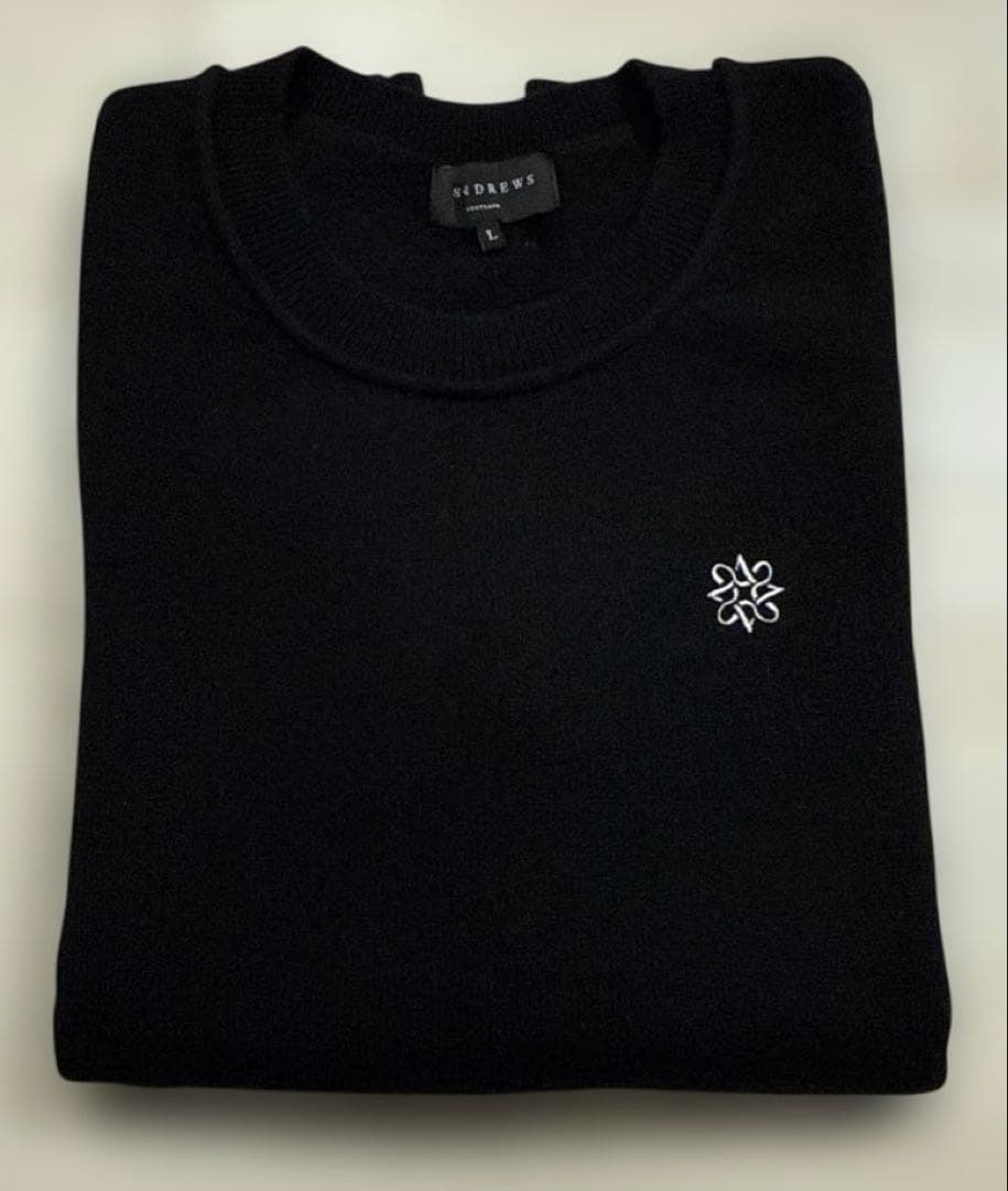 セントアンドリュース　レディース　カシミヤ100% 長袖　ニット　セーター　L