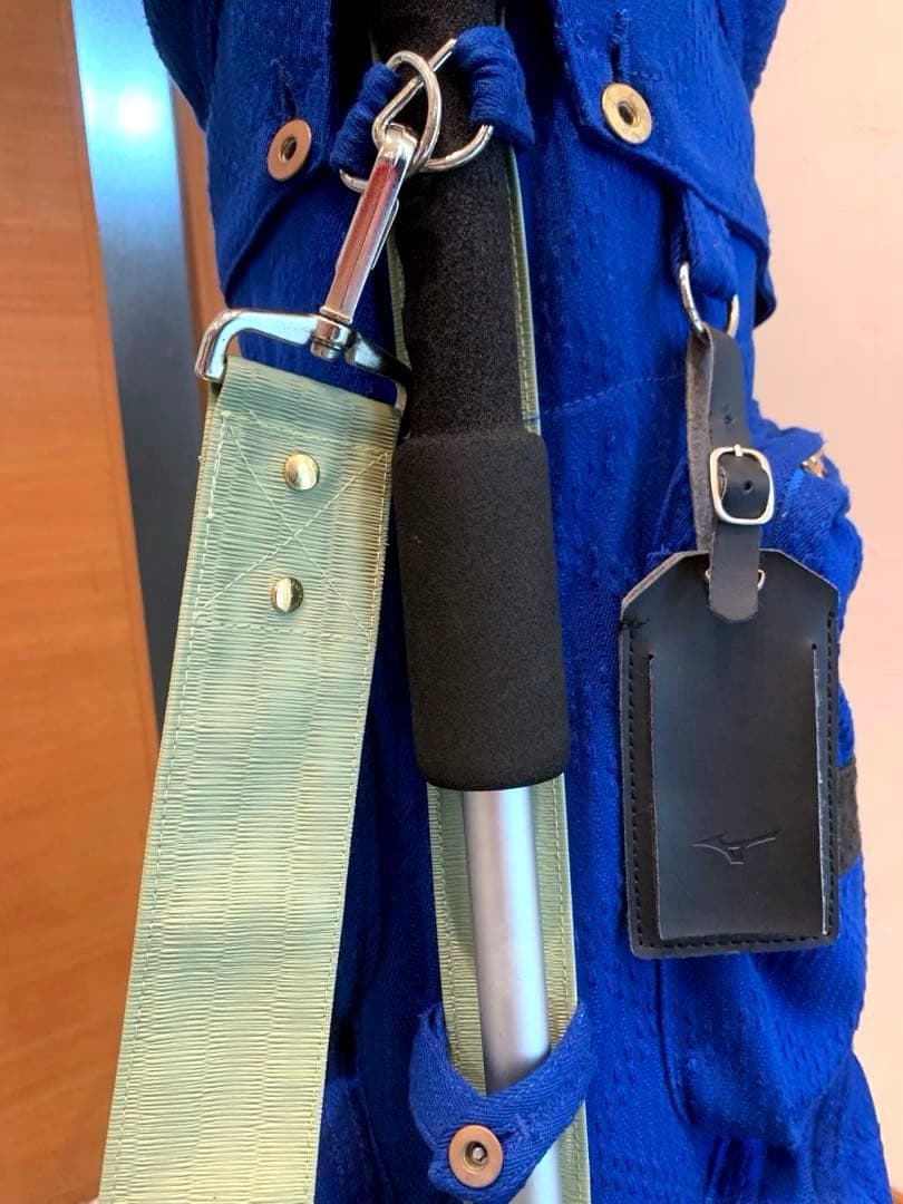 超希少　美品　即完売　ミズノ　フレームウォーカー　柔　柔道着素材　キャディバッグ