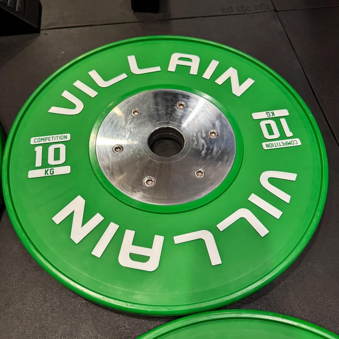 VILLAINヴィラン コンペティションバンパープレート2.0　120Kgセット