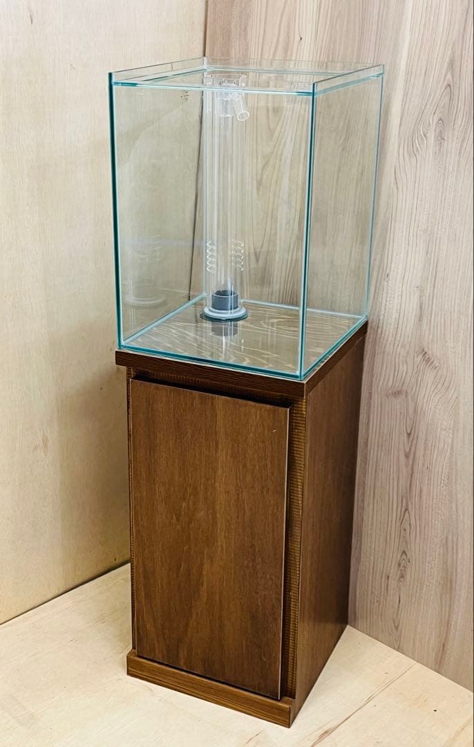 1セット限定　300ｘ300ｘ400オーバーフロー水槽セット　フランジ加工付