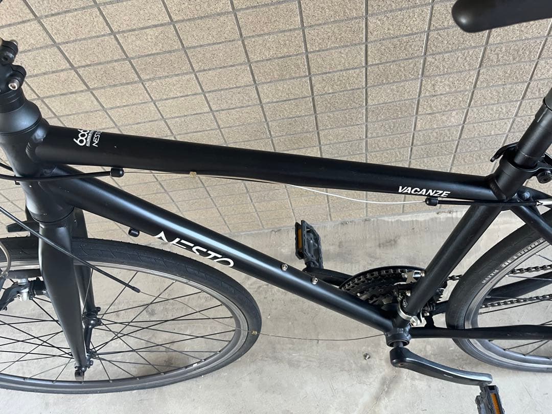NESTO VACANZE クロスバイク ブラック 21段　お引き取り希望