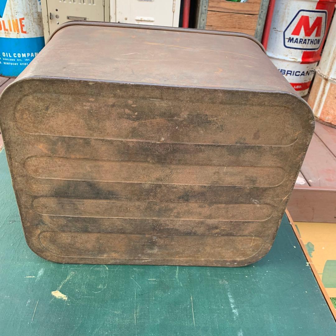 送料込！USA アンティークCOL-PAC メタルケース ボトルキャリア2点付