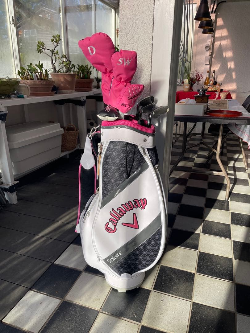 【お得】Callaway Solaire(ソレイル)レディースクラブセット 美品