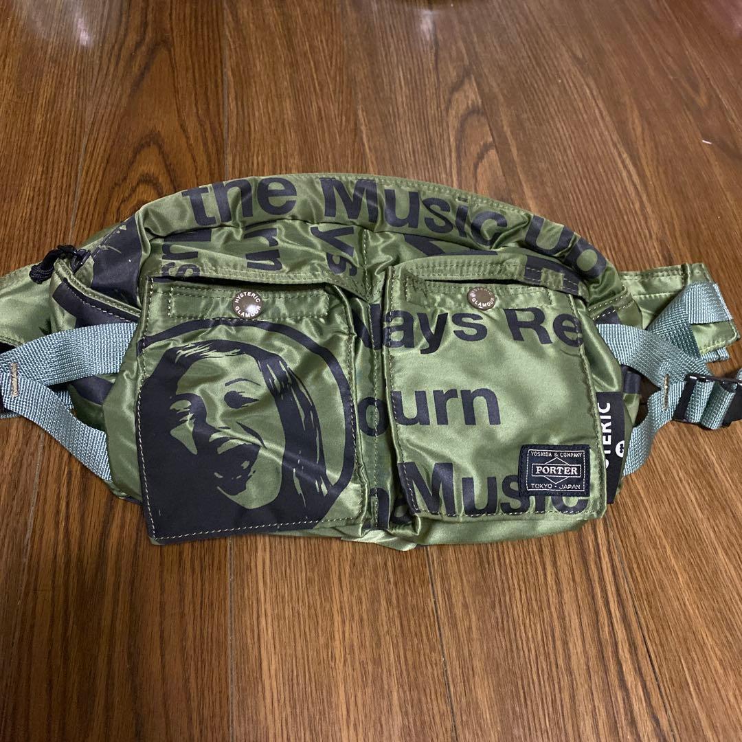 ポーター　ヒステリックグラマー　タンカー　ボディバッグ