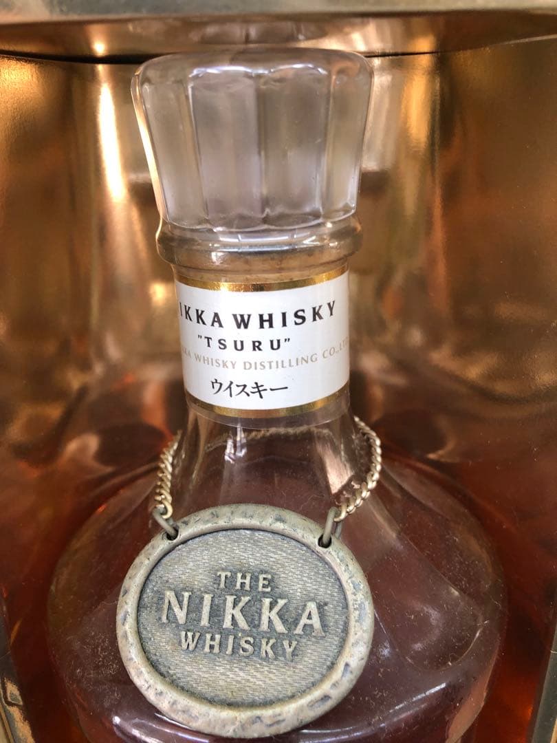 s-120 NIKKA TSURU ウイスキー 専用ボックス入り　鶴　スリム2本