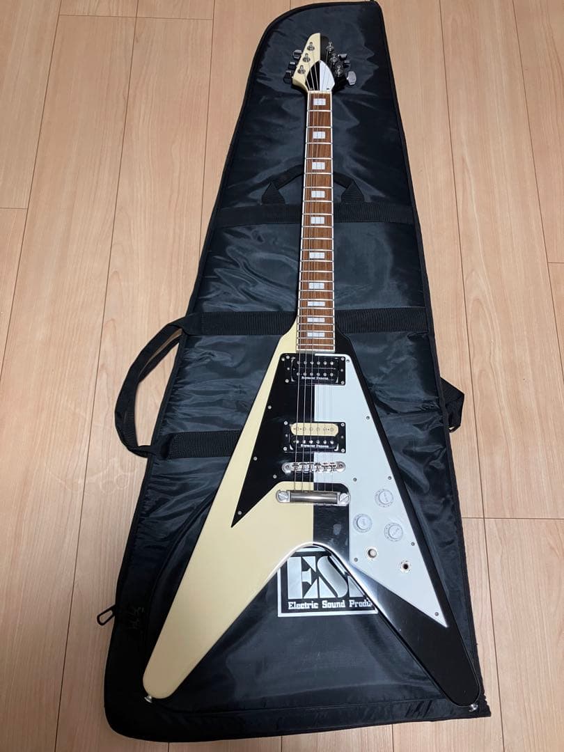 【美品EDWARDS E-FV-125WB Flying V マイケルシェンカー