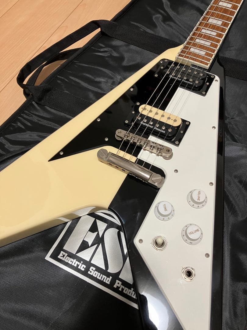 【美品EDWARDS E-FV-125WB Flying V マイケルシェンカー