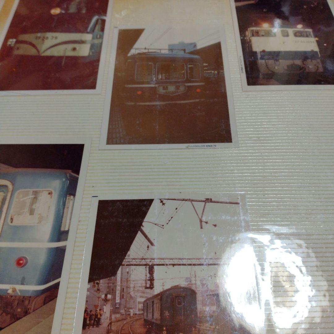 鉄道写真アルバム　総枚数82枚　EF58 EF65 寝台急行銀河　他