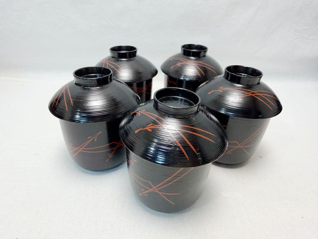 美品 懐石道具 木製 会席膳 四つ椀飯器 盃台煮物椀引盃箸洗 杓子通盆セット元箱