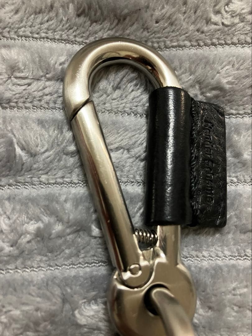 美品 エンダースキーマ カラビナ hender scheme 黒 black