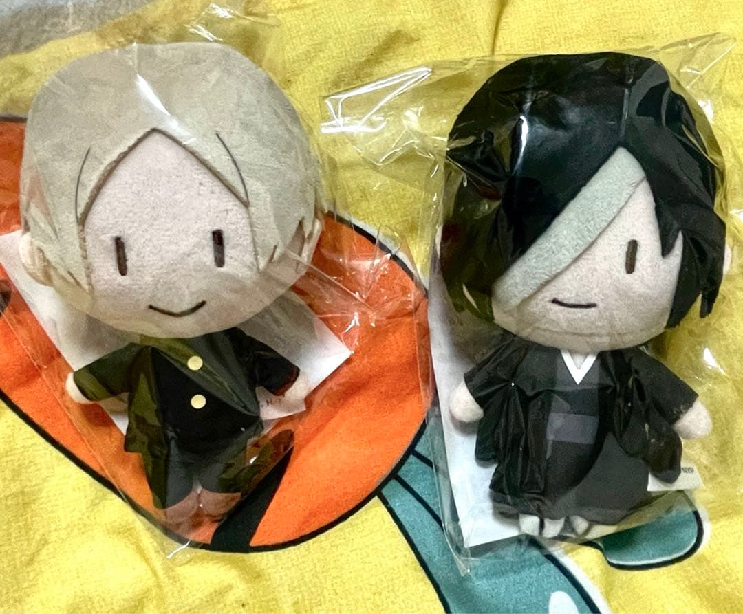 夏目友人帳 ぬいぐるみ 夏目貴志　的場静司　なつめゆる人帳　ちびぬい