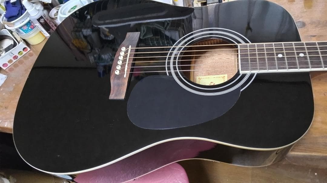 ❤️弦高調整済！「Sepia Crue セピアクルー WG-10 BK」＋ケース