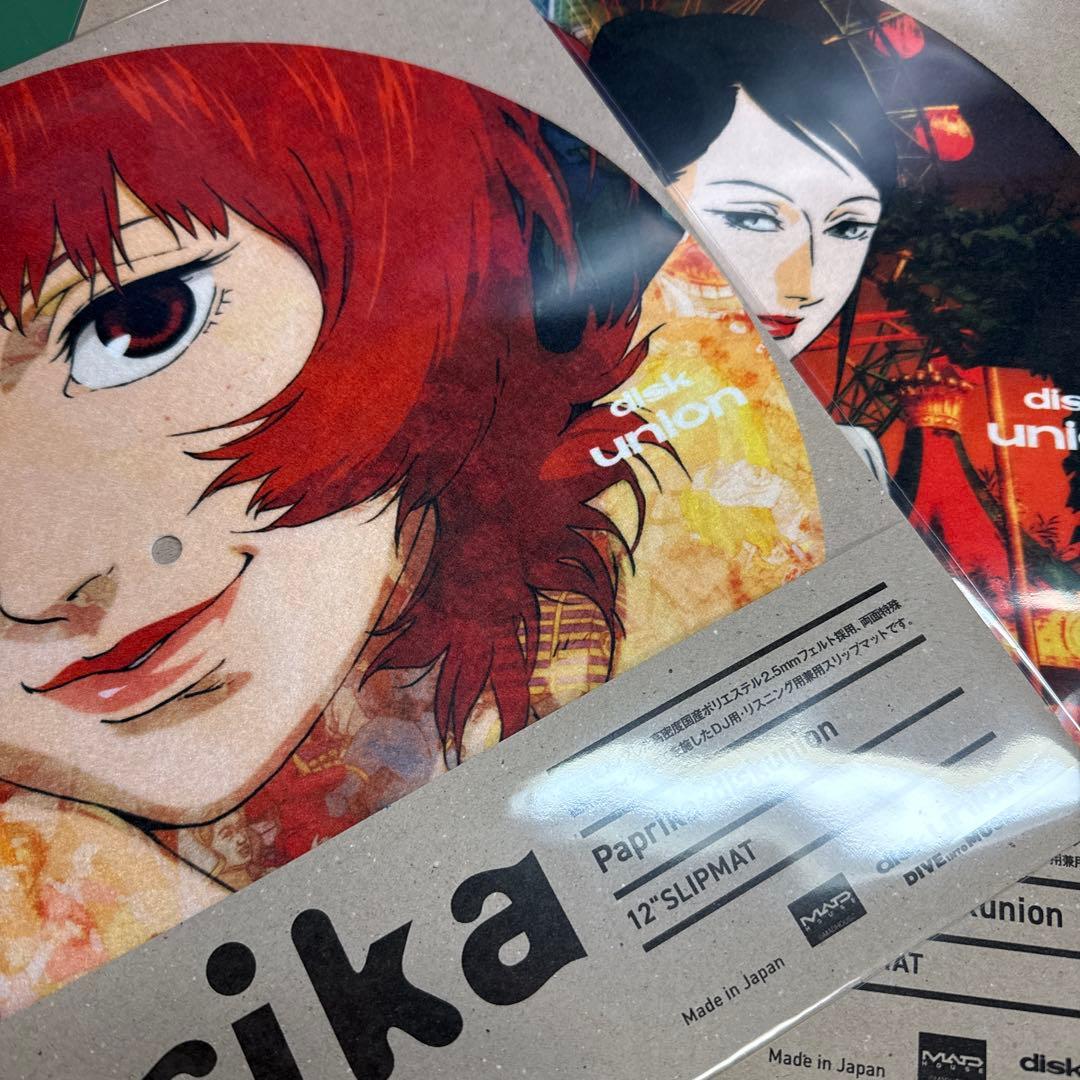映画パプリカ×ディスクユニオン ディスクLPスリップマット