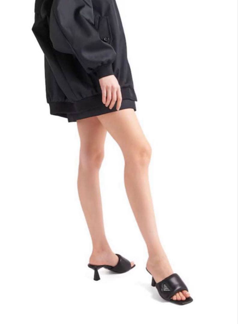 PRADA サンダル　6.5cmヒール